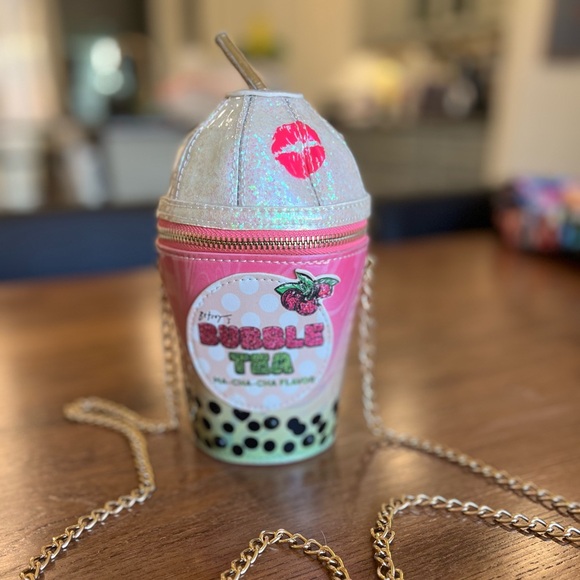 Betsey Johnson Handbags - Betsey Johnson Bubble Tea Purse